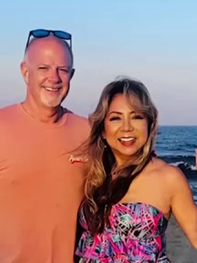 A woman is speaking out following the tragic death of her boyfriend, who was killed at a New Jersey beach while trying to warn children at the beach of an approaching thunderstorm. #news