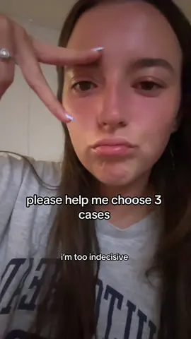 please choose your top 3😇😇 #casetify #phonecases #decide #help #thanks  #greenscreen #tiktok #viral #choose 