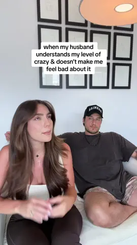 He just gets it 😌💁🏼‍♀️  #couplestok #couplescomedy #attitude #relationshipthings #husbandwife #husbandcheck 