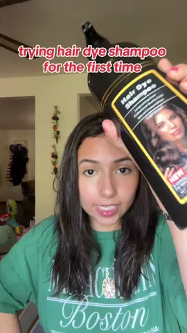 definitely good for a quick color change #fyp #hairdyeshampoo #haircolor 
