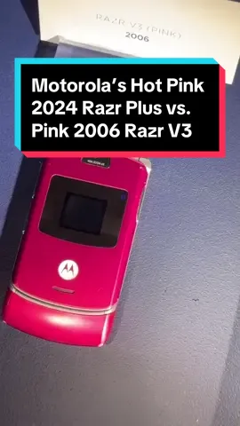 2006!!! Where did the time go 💀but what an icon 🤩#motorola #razr #motorolarazr #razrplus #razrv3 #pinkrazr #hellomoto #motorolarazrv3 #mobile #tech #techtok #throwback #flipphone 