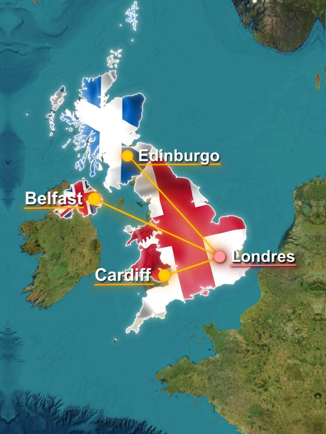 ¿Conocías cómo está dividida la islas británicas? #geografia #ReinoUnido #DivisionDeLasIslasBritanicas #Escocia #Gales #NacionesBritanicas #GeografiaDeEuropa #CuriosidadesDeEuropa #Inglaterra #GranBretaña #IrlandaDelNorte #Historia #Regiones #Cultura