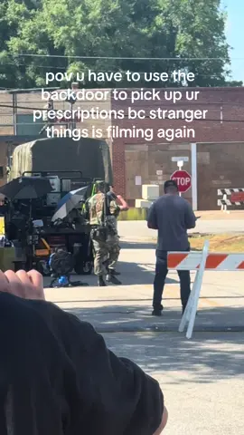 the one exciting thing we get every few years #strangerthings #strangerthings5 #eleven #strangerthingsfilming #filming 