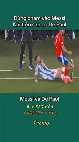 De Paul sẵn sàng bảo vệ Messi #blvsaohoa #depaul #messi #blvzemen #saoketv 