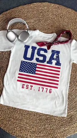 I want this USA Est. 1776 American flag shirt! #4thofjuly #fourthofjuly #4thofjulyshirt #fourthofjulyparty #fourthofjulyoutfits #independenceday #usashirt #usatshirt #usaflag #americanflag #1776 #memorialdayoutfit #patriotic #graphictees #viral #shirts #foryou