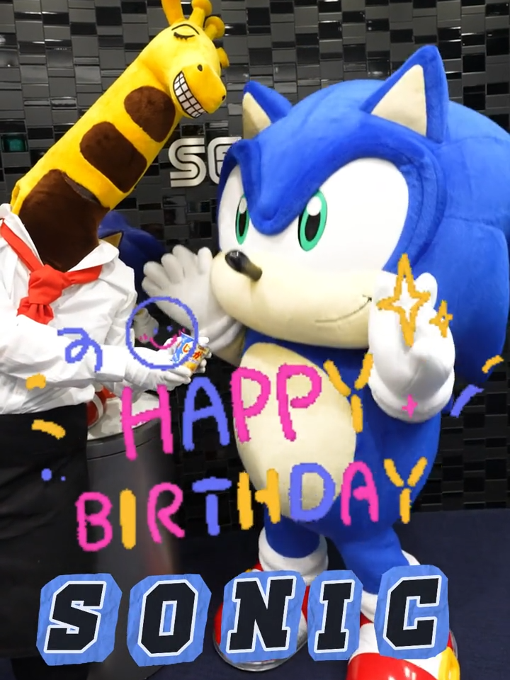 誕生日にあげりこしてもらったよ✨🎉 #happybirthday #カルビー #じゃがりこ #じゃがお #ソニック #sonic #セガ #sega #sonicbirthday