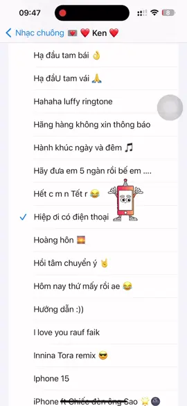 Hiệp ơi có điện thoại #hquangtuyn #nhacchuongdienthoai #nhactheoyeucau #ringtone #nhacchuongiphone #baothuc #hquangtuyen 