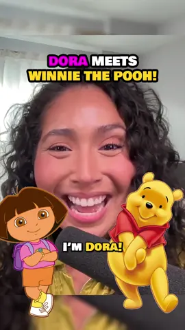 Dora the Explorer meets Winnie the Pooh 😍  Check out @Kathleen Herles on this week's @jimcummingspod - link in bio 😎 #doratheexplorer #dora #winnie #winniethepooh #disney #disneychannel #disneyplus #disneylove #disneyland #disneyworld #waltdisney #waltdisneyworld #voice #voiceactor #voiceactors #voiceacting #voiceover #jimcummings #nickelodeon #friends #Love #explore #honey