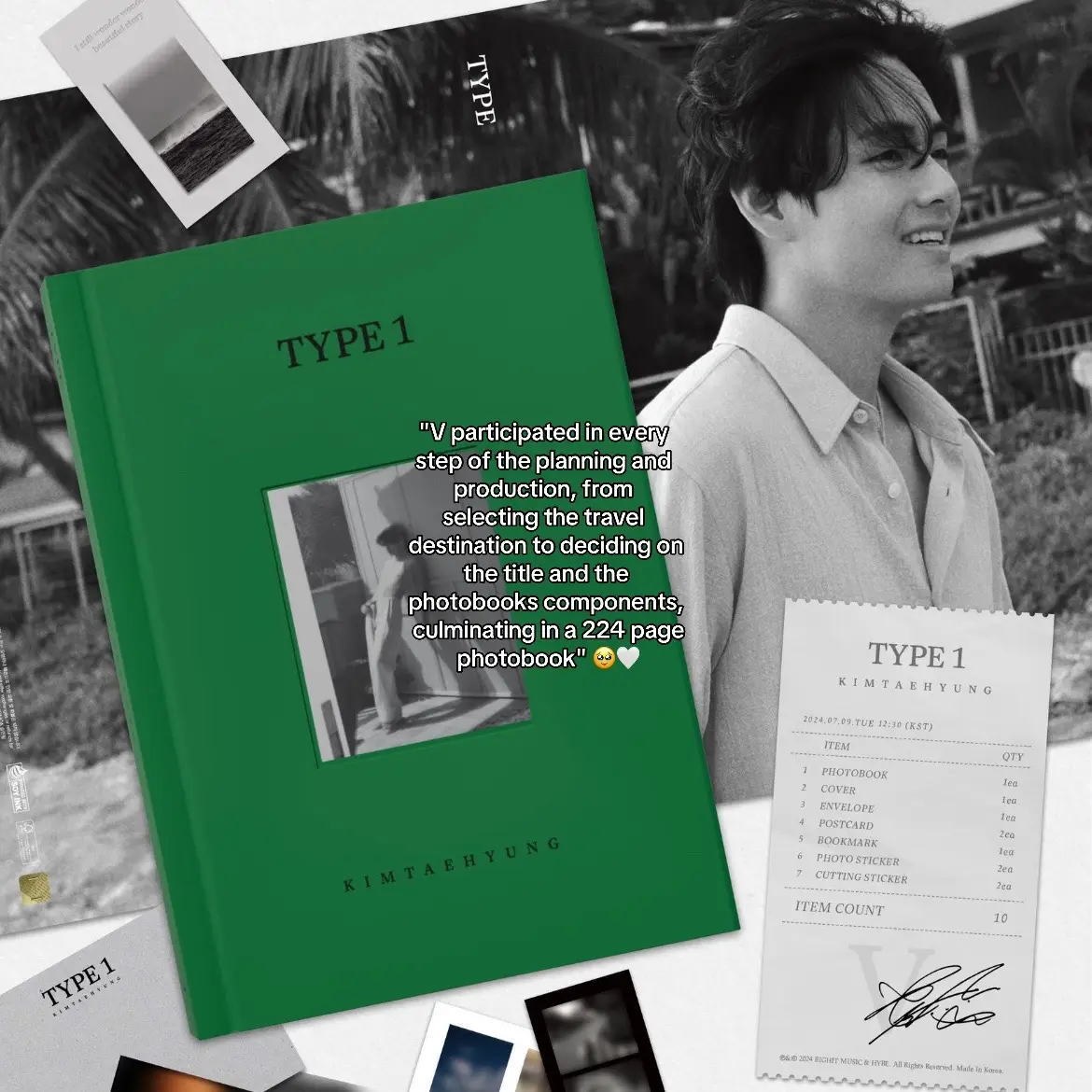 taehyung’s photobook type 1 is coming out july 9!! #taehyung #v #kimtaehyung #foryoupage 