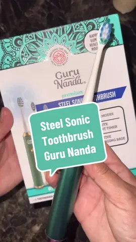 Guru Nanda electric toothbrush. You get more effective cleaning than a manual toothbrush. #electrictoothbrush @Puneet Nanda bridge the gap @Pearl 