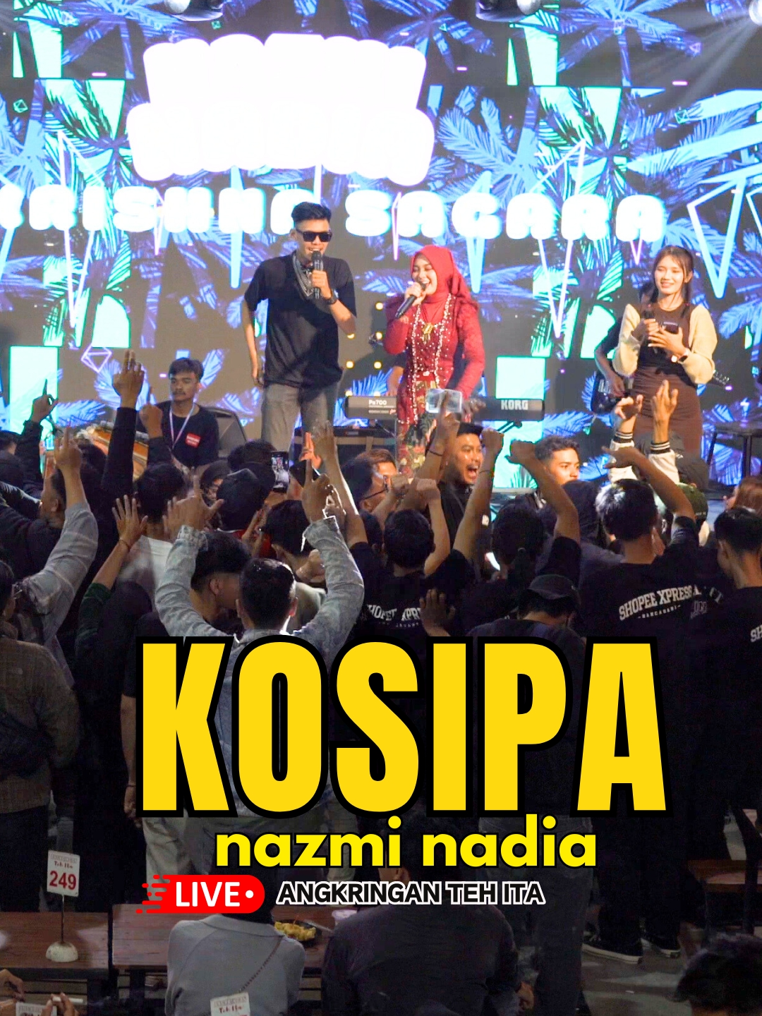 KOSIPA @nazminadiaa @krisnasagara30 Live @angkringantehita #lagusunda #popsunda #bajidor #kosipa #bandungmusic #sunda