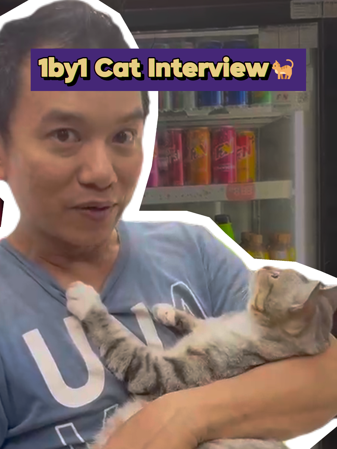 1by1 Gentlecat interview😺! #fyp #foryou #1by1 #cat #interview #malaysia