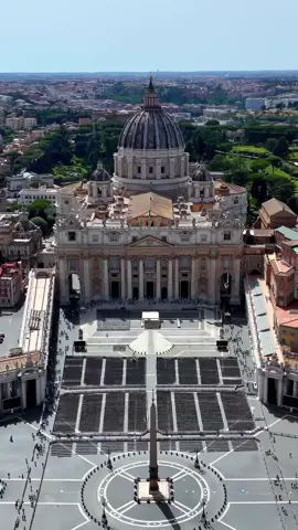 Basilica Papale di San Pietro in Vaticano - Vatican City 🇻🇦 #vaticano #vatican #roma #piazzasanpietro #drone #italy  #basilicasanpietro @Vatican City @Rome 🇮🇹 @Rome 