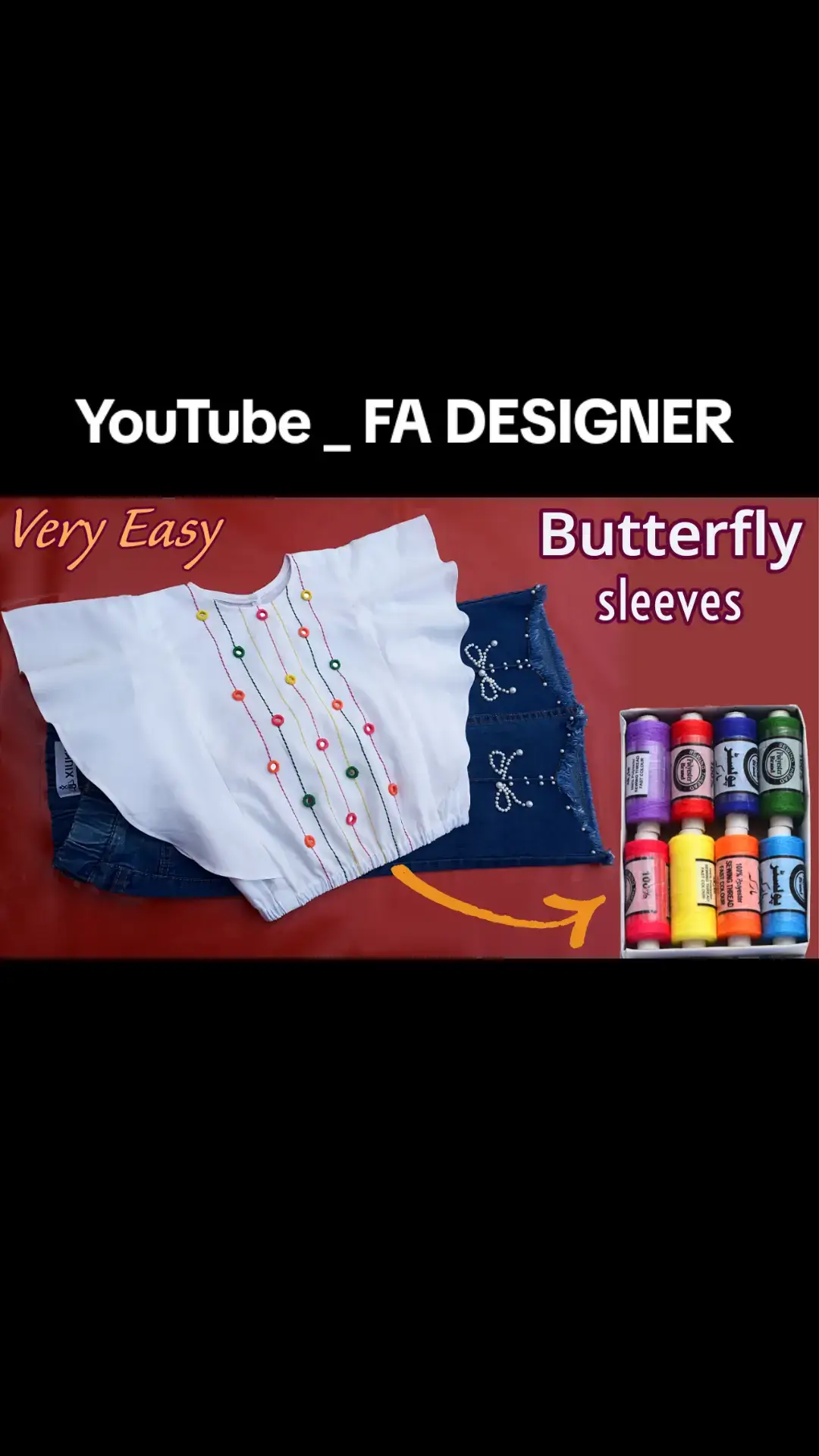 butterfly Sleeves Design  Butterfly Sleeves Cutting and Stitching #dress #dresses #babyfrocks #sleeves #butterflysleeves 