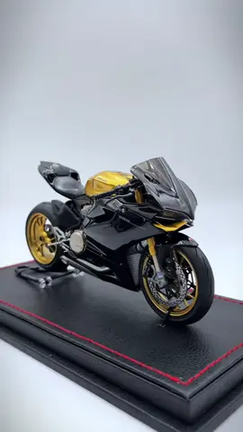 Mô hình Ducati Panigale 1199 tỉ lệ 1:12-Đen huyền bí. #mohinh #diecast #ducati #xuhuong #viral #fbyツ #pkl