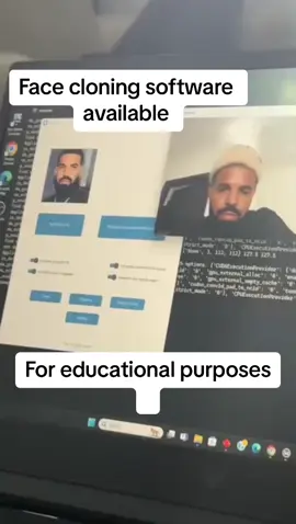 This deep face software clones any face. This for educational purposes. Its a python based programme.#deepfake #pythonprogramming #avatarifyai #creatorsearchinsights #faceswap #facemask 