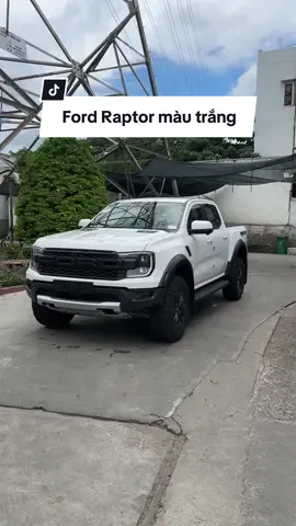 Ford Ranger Raptor 2024 màu trắng #fordrangerraptor #fordraptor #raptor2024 #giaxefordraptor #giaxeford #thanhvinhford 
