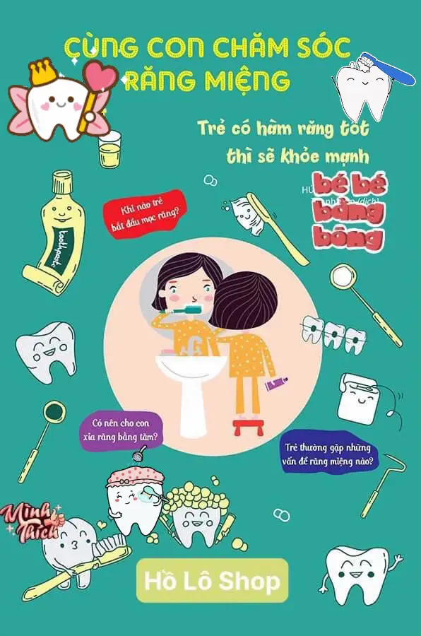 🦷🦷Bé đến giai đoạn mọc răng? Mẹ đã chăm sóc chiếc răng xinh cho con chưa ạ?👶 🪥👉Quá trình mọc răng của trẻ sơ sinh và trẻ nhỏ thường bắt đầu trong khoảng từ 4 đến 7 tháng tuổi, nhưng cũng có thể thay đổi tùy theo từng bé. Dưới đây là một lịch trình chung về thời gian mọc răng của trẻ (mang tính chất tham khảo ạ)📣 ❤️Răng cửa dưới (2 răng trung tâm phía dưới): Thường xuất hiện từ 6 đến 10 tháng tuổi. ❤Răng cửa trên (2 răng trung tâm phía trên): Thường xuất hiện từ 8 đến 12 tháng tuổi. ❤Răng cửa bên dưới (2 răng cạnh răng cửa dưới): Thường xuất hiện từ 10 đến 16 tháng tuổi. ❤Răng cửa bên trên (2 răng cạnh răng cửa trên): Thường xuất hiện từ 9 đến 13 tháng tuổi. ❤Răng hàm đầu tiên (răng hàm nhỏ phía trên và phía dưới): Thường xuất hiện từ 13 đến 19 tháng tuổi. ❤Răng nanh (răng cạnh răng cửa bên trên và bên dưới): Thường xuất hiện từ 16 đến 23 tháng tuổi. ❤Răng hàm thứ hai (răng hàm lớn phía trên và phía dưới): Thường xuất hiện từ 23 đến 33 tháng tuổi. ❗️Dấu Hiệu Trẻ Đang Mọc Răng❗️ 💦Chảy nhiều nước dãi: Trẻ có thể chảy nước dãi nhiều hơn bình thường. 💦Cắn và gặm: Trẻ có xu hướng cắn và gặm mọi thứ để giảm cảm giác khó chịu. 💦Quấy khóc: Trẻ có thể khó chịu, quấy khóc nhiều hơn do cảm giác đau và khó chịu khi răng đang mọc. 💦Sưng nướu: Nướu của trẻ có thể sưng, đỏ và nhạy cảm. 💦Giảm ăn uống: Trẻ có thể giảm hứng thú với việc ăn uống do cảm giác đau và khó chịu. 💦Khó ngủ: Trẻ có thể gặp khó khăn trong việc ngủ yên giấc do cảm giác đau #vicolandhue #holoshop #chamsocrangmieng #kemdanhrang #vesinhrangmieng #xuhuongtiktok 