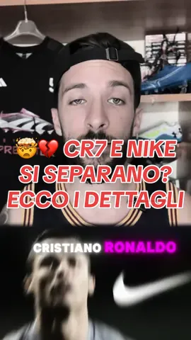 💔 Cristiano Ronaldo si separa da Nike? Tu cosa ne pensi? 💬 #bootsclub #cristianoronaldo #nikefootball #cr7 #nike 