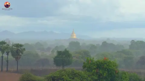 ဒီနေ့တော့ ပုဂံမှာ မိုးရွာပါပီ 🌨️ #foryou  #Bagan  #baganlover 