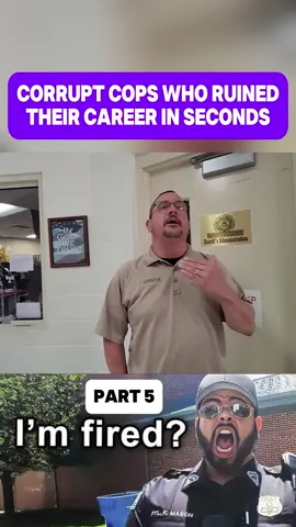 Part 5| Corrupt Cops Who Ruined Their Career In SECONDS