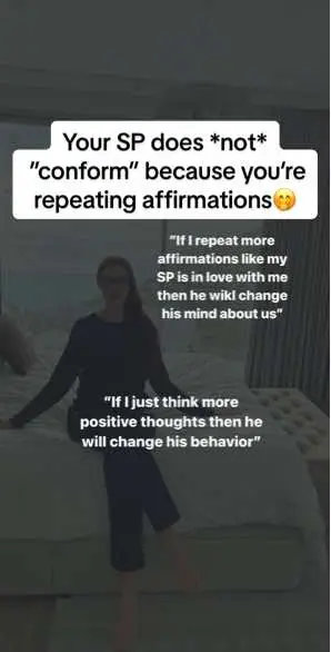 Your specific person is not conforming to your affirmations and is not changing their mind about you because👇🏼 You’re using outdated methods like affirmations. That only reach the CONSCIOUS level. But as you know, it’s the SUBCONSCIOUS mind that manifests the ideal version of your SP.  The version of them that commits to you, only has eyes for you🤫  Join Rewrite Your Love and let’s change your specific person today!❤️‍🔥 . . . #specificperson #spmanifestation #specificpersonmanifestation #specificpersonchallenge #specificpersonsuccess #spmanifesting #specificpersonaffirmations #anxiousattachment #avoidantattachment #circumstancesdontmatter #gethimback #spaffirmations #lovehypnotistpaulina #manifestwithpaulina #paulinaxenia