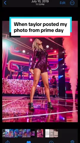 I still think about the time @Taylor Swift posted the photo I took of her on IG like that was CRAZYYY!!! 😱😱😱😱💖💖💖💖💖 #taylorswift #amazonprimeday #2019 #lover #omg #swifttok #TSTheErasTour #concert #nyc #thiswascrazy @Taylor Nation 