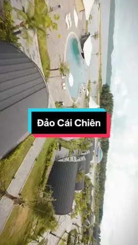 Vẻ đẹp siêu lòng của đảo Cái Chiên qua góc nhìn từ trên cao😍 #flycam4k #flycamvietnam #xuhuong 