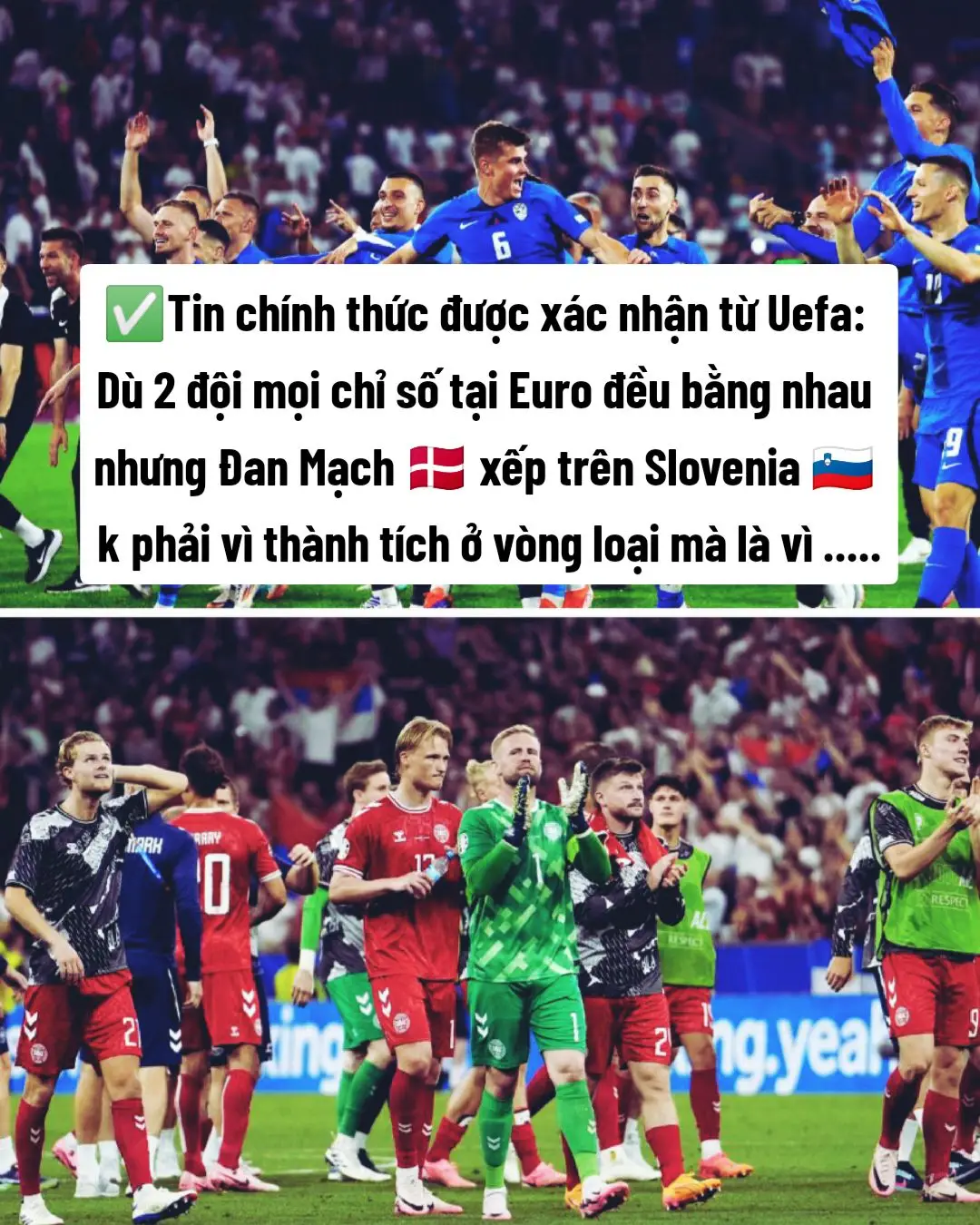 Tính ra xếp thứ 3 lại sướng hơn ấy chứ:)) #viralvideo #xuhuong #viral #trending #thethaomoingay #tiktok #xuhuongtiktok #football #EURO2024 #cuonglm10 