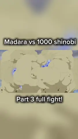 Madara vs 1000 shinobi #creatorsearchinsights #fypシ゚viral #naruto 