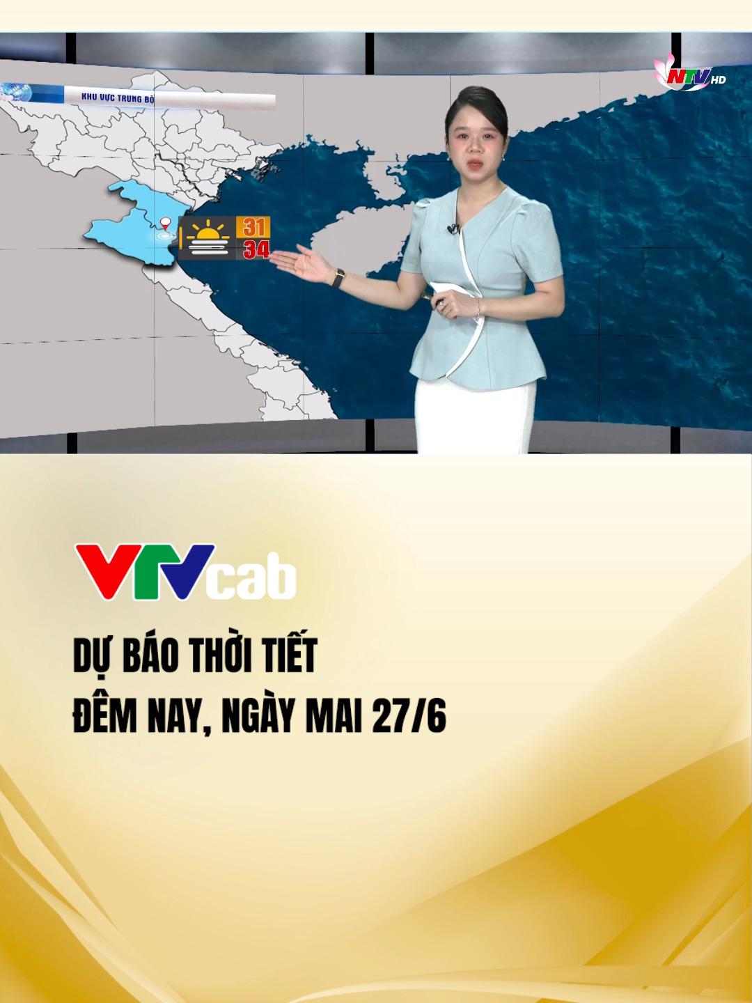 (Nguồn: Truyền hình Nghệ An) Dự báo thời tiết đêm nay, ngày mai 27/6#vtvcabthoitiet#tiktoknews#thoitiet#thoitiethomnay#vtvcab