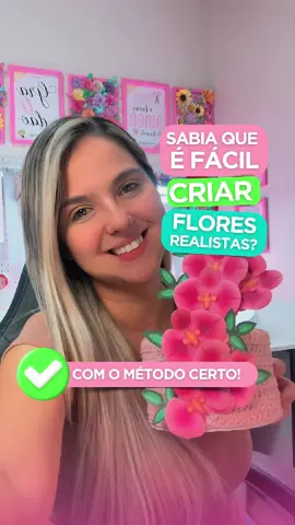 Sabia que criar flores realistas nunca foi tão fácil? 🌻🌸✨ Eu te mostro como no meu método: Universo das Flores!🌻😁 Para iniciar, você vai precisar de materiais básicos como: papel (branco ou colorido), uma impressora comum colorida e pra recortar voce pode utilizar uma tesoura, ou máquina de corte se já tiver! Dentro do método Universo das Flores, você terá acesso a moldes exclusivos do curso e a aulas detalhadas de montagem, com dicas valiosas! Tudo isso para que você possa criar as flores mais lindas do Brasil e encantar suas clientes! ✨💡 Quer começar agora? Comente “FLORES” e eu enviarei o link para você se inscrever hoje mesmo! #FloresRealistas #FloresdePapel #UniversoDasFlores #Artesanato #Flores 