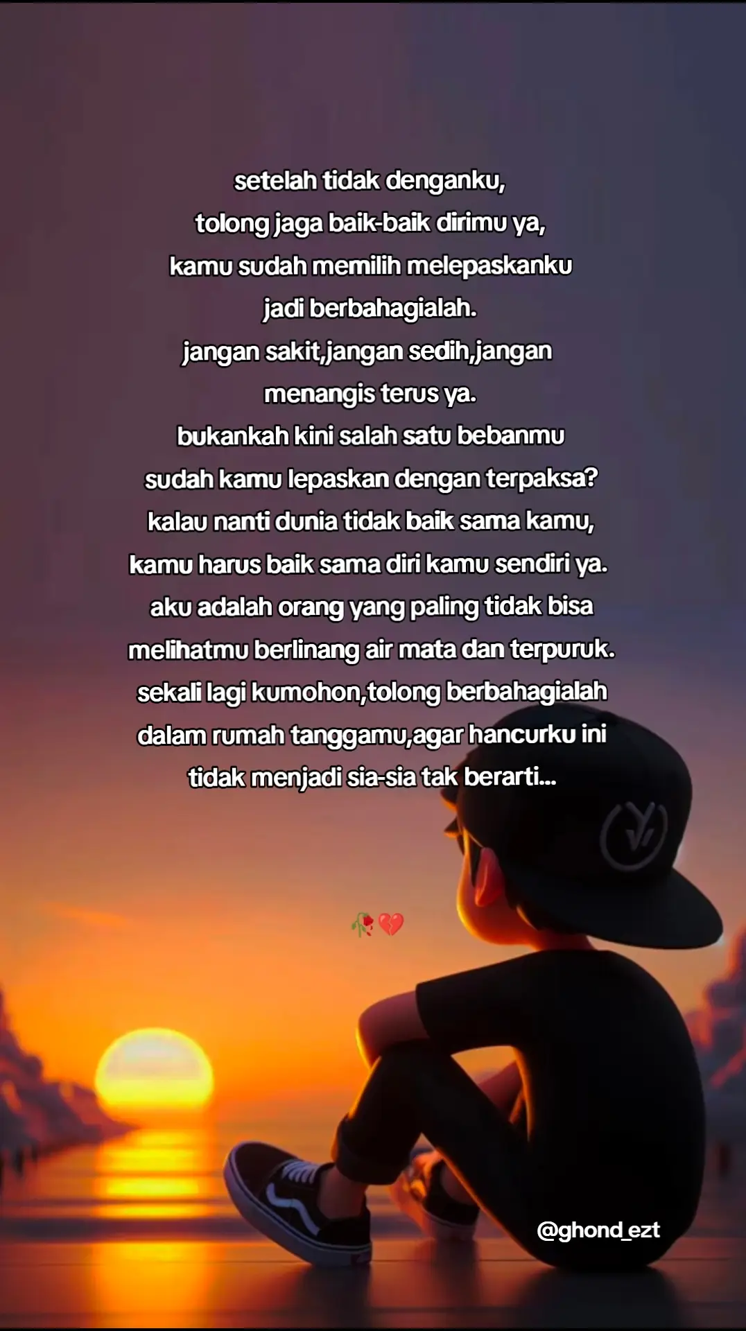 🥀 jgn kau siakan kehancuranku...  #xyzbca #fyp #fypシ #fypシ゚viral #cahsemarang #apaadanya #nikmatiprosesnya #bojonewong #bojoewong #bojokubojoneuwong #sadstory #sadvibes 