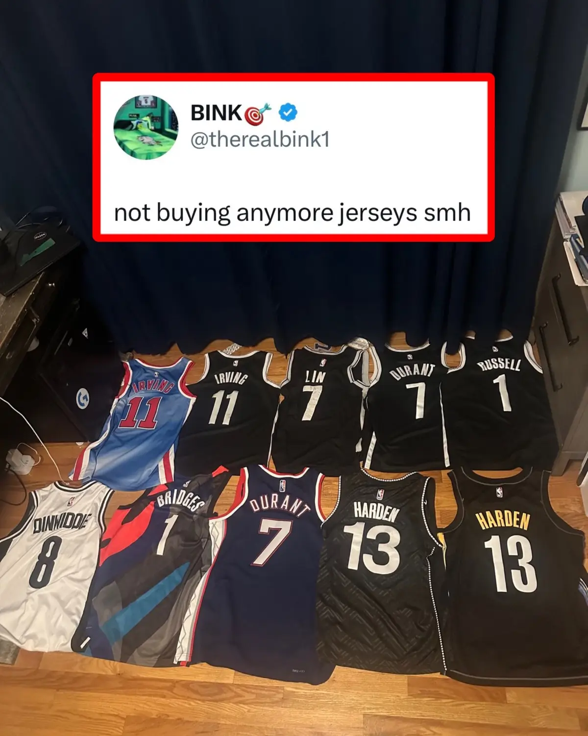 Its been a rough few years for the Nets 😭 (Via therealbink1/X) #NBA #Nets #Knicks #basketball #nbabasketball 