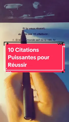 10 Citations Puissantes pour Réussir 💪 #Motivation #Réussite #Inspiration #DéveloppementPersonnel #conseilsdevie 