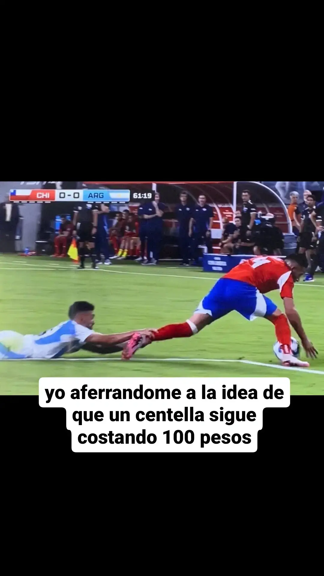 lol #paratii #argentinavschile #chile #futbol #argentina #foryoupage 