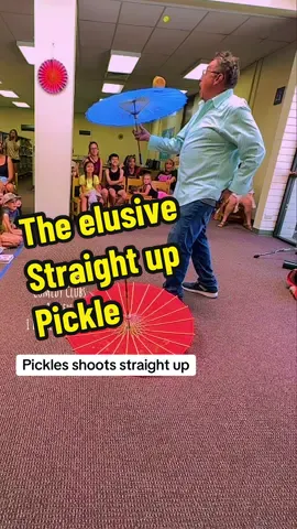 I do all the shows.   This was an elusive never before seen straight up pickle conundrum.  #flying #pickles #from #a #cheeseburger 