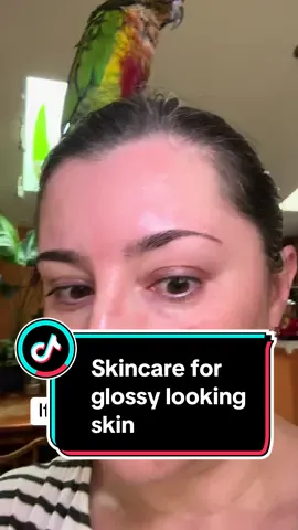 If you want glossy looking skin, you need these products! @Skincare @COSRX Official @Olehenriksen @DERMA E #glossyskin #glassskinroutine #kskincare #eveningroutine #ordinary 