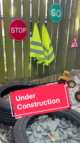 🚧🧱👷Under Construction👷🧱🚧                                                             The team have been working extremely hard to enhance our outdoor area. This is a sneaky peek at what they have been up to 👀😍 #underconstruction #outdoorlearning #outdoor #eyfs #eyfsactivities #eyfsideas #earlyyears #earlyyearsideas #construction #constructionsite #earlyyearseducator #nurserynurse #nursery 