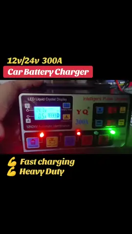 HOT  Car Battery Charger Heavy 12v/24v #fypシ゚viral #highlights #everyone #highlight #fyp #carbatterycharger #batterycharger 