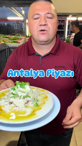 📌Piyaz sevenler için  Antalya Aksu’da Köfteci Cihat’tan Antalya piyazı✅normal piyazdan farklı hazırlanıyor,tahinli-sirkeli sosu var 👍Konya’nın fasulyerinin nereye gittiği belli oldu😂fiyat 175₺ #piyaz #antalyapiyazı #köftecicihat #antalya #antalyadaneyenir 