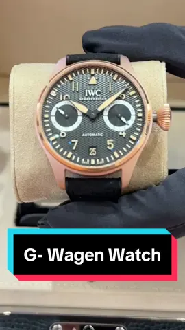 Special IWC G-Wagen watch 🖤 . . . #iwc #watches #gwagen #Tech #techtok #technology #gadget 