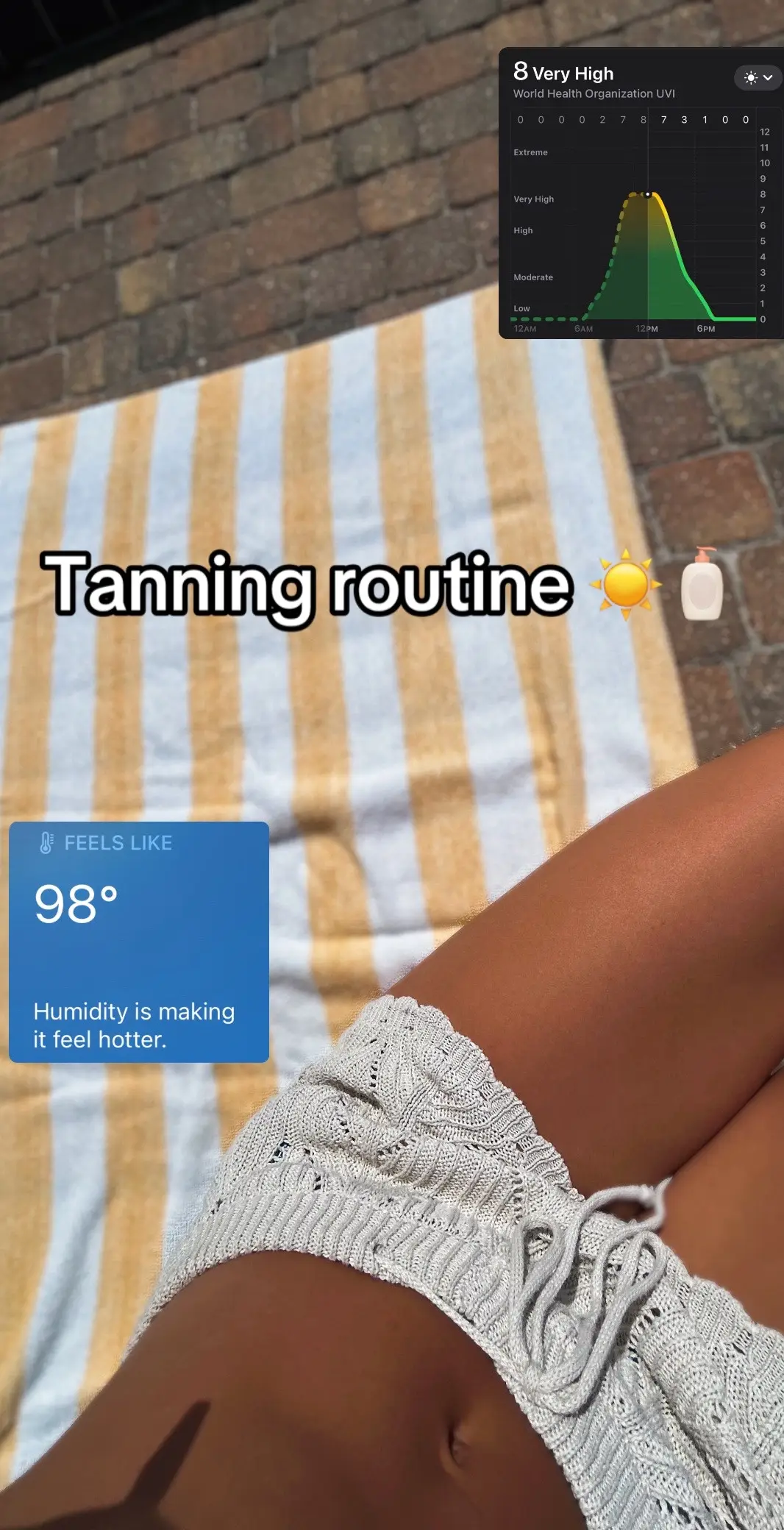 #tan #tanning #tanningroutine #tanningresort #hawaiiantropic #tanningoil #suntanning #suntan #supergoop #owala #tanlines 