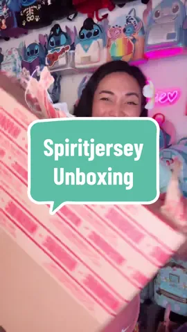 ✨💖unboxing my first PR box from @Spirit Jersey 💖🌈🧸✨ excuse the raggedy box 🥲my cat opened my box before we got home 🥲✨ #spiritjersey #carebears #cheerbear #annoyinglypositive #prbox #unboxing #package #pink #carebear 