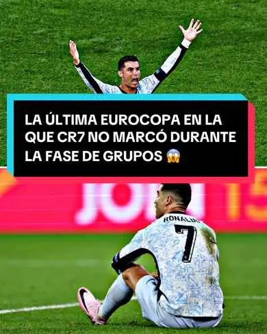 Cristiano Ronaldo y el mundo durante la última Eurocopa en la que no marcó en la fase de grupos 🤯 #tiktokfootballacademy #futbol⚽️ #cristianoronaldo #cr7goat🐐 #EURO2024 #DeportesEnTikTok #footballtiktok 