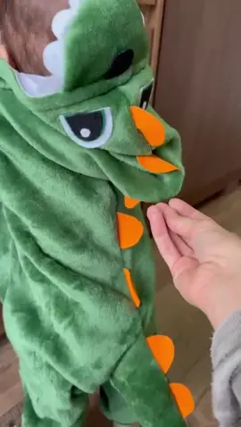 Tem dino muito fofo passando na sua telinha 🦖 Esse macacão é super quentinho, todo peluciado em fleece. Vai manter os bebês e as crianças aquecidos enquanto brincam muito.  Voce compra esse e outros modelos de macacão em nosso site: www.pingion.com.br  #dino #dinossauro #dinossauros #festadino #aniversariodino #kigurumi #pijama 