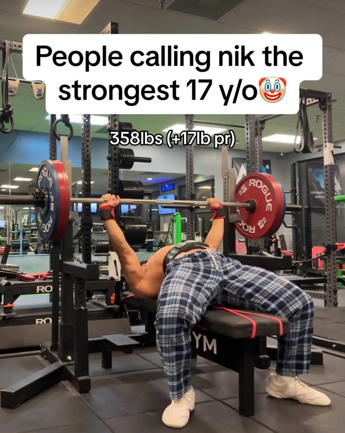 @nikyou 😭 #gym #GymTok #lifting #weightlifting #liftingweights #bench #benchpress #benchpresschallenge #powerlifting #powerliftingmotivation #bodybuilding #gymmotivation #Fitness #fitnessmotivation #gymbro #gymbros #natty #gymrat #fypシ゚viral @Reboner 😈 @Gentile @Tk @smallguyriley @calvin.maloney 