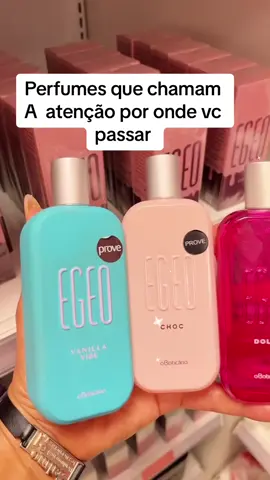 Egeo choc,egeo vanilla e egeo dolce #oboticario 