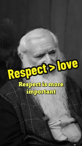 Why respect is more important than love. #rabbimanisfriedman #marriage #respect #relationshiptok #relationshipgoals #relationshipadvice #fyp #foryou 