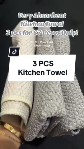 Super sulit and very absorbent nya talaga 💯😊 #locaupin #kitchentowel #multipurposetowel #locaupintowels #fyp #trend #homebuddies #titabudol #titafinds #budolfinds #tiktokfinds #foryoupage #kitchenessentials #towel #tablecleaner #Adoteumhabitinho 